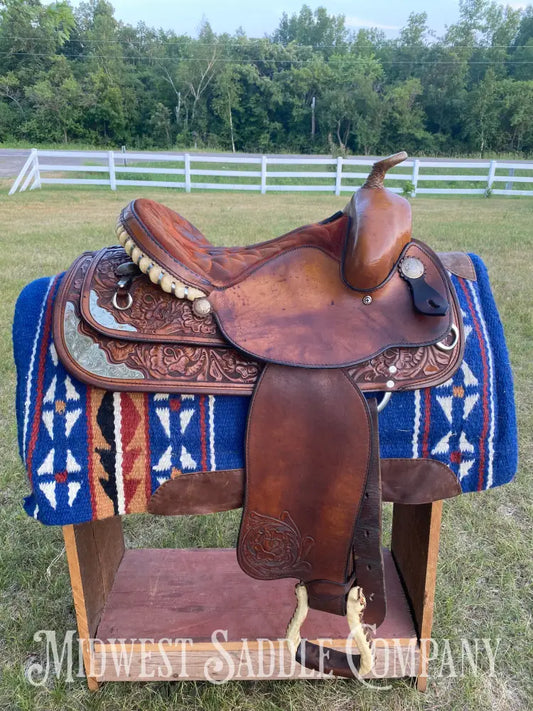 15’ Crates Handcrafted Western Show Saddle With Equifit Tree