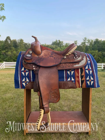 15’ Crates Handcrafted Western Show Saddle With Equifit Tree