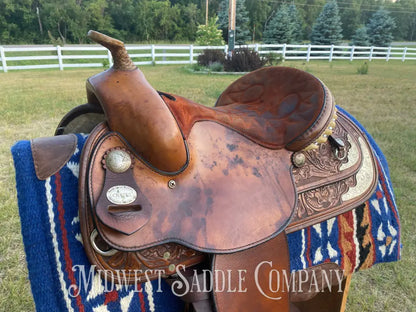 15’ Crates Handcrafted Western Show Saddle With Equifit Tree