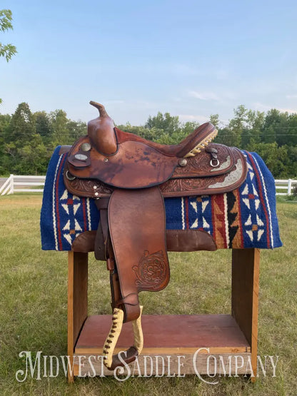 15’ Crates Handcrafted Western Show Saddle With Equifit Tree