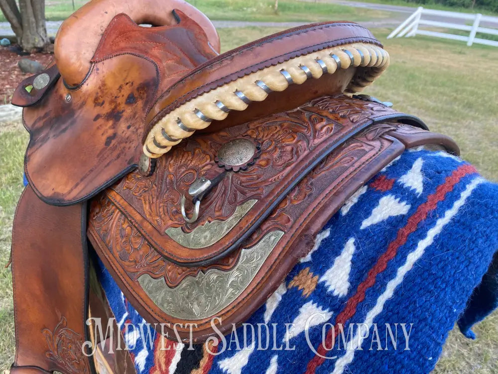 15’ Crates Handcrafted Western Show Saddle With Equifit Tree