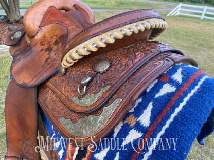 15’ Crates Handcrafted Western Show Saddle With Equifit Tree