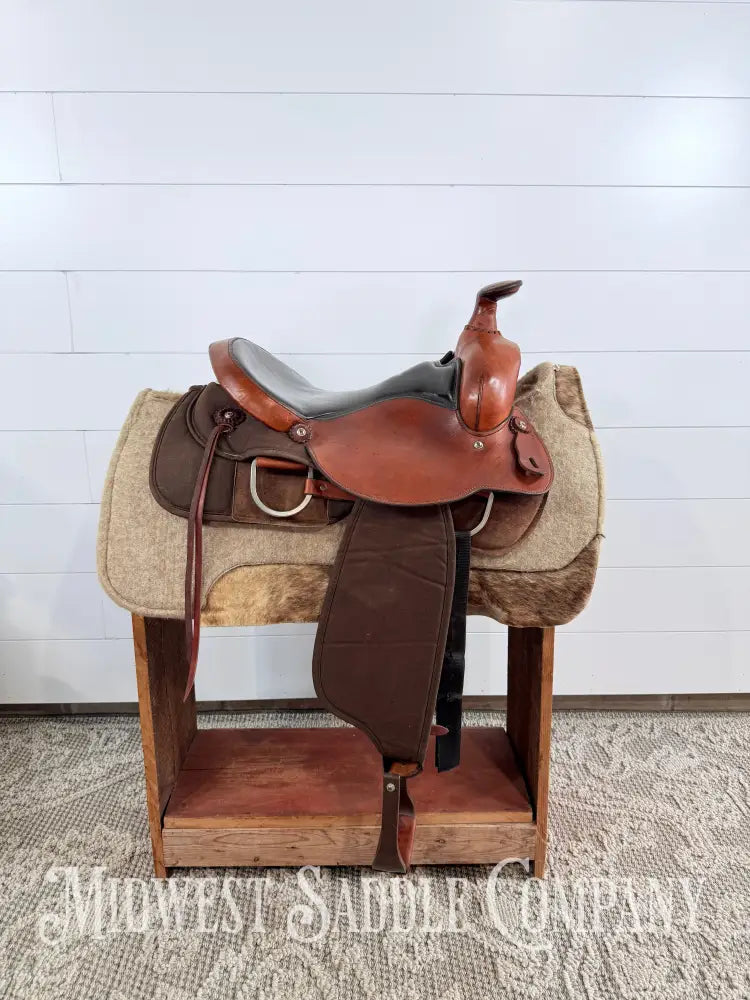 15” Fabtron Western Cordura Lady Trail Saddle 7110 FQHB 7” Gullet