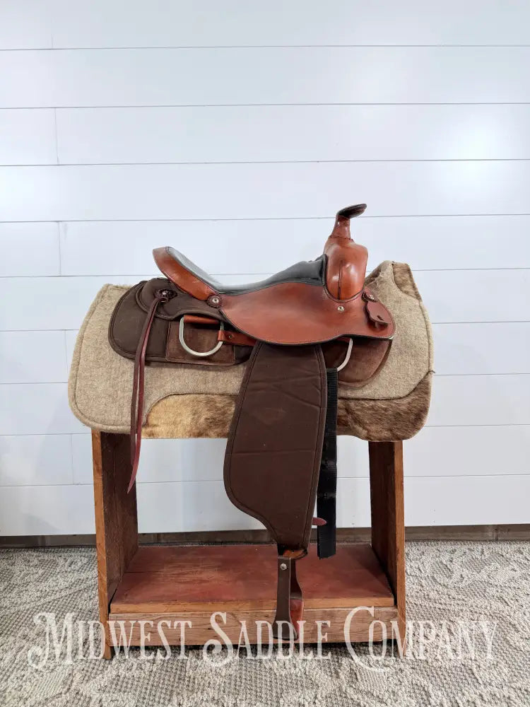 15” Fabtron Western Cordura Lady Trail Saddle 7110 FQHB 7” Gullet