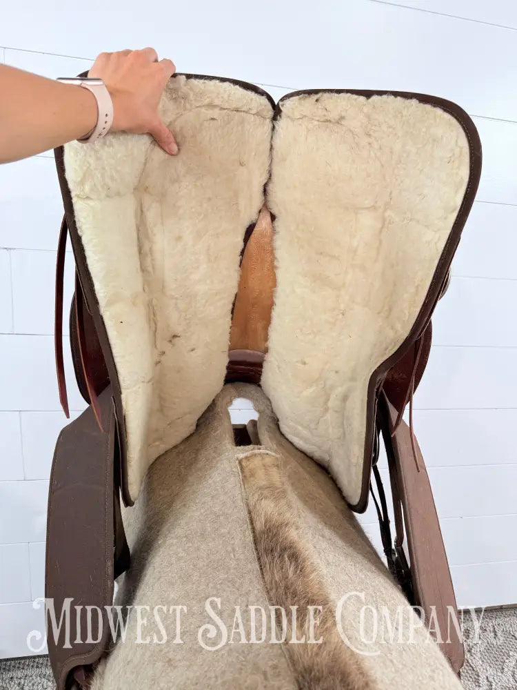 15” Fabtron Western Cordura Lady Trail Saddle 7110 FQHB 7” Gullet