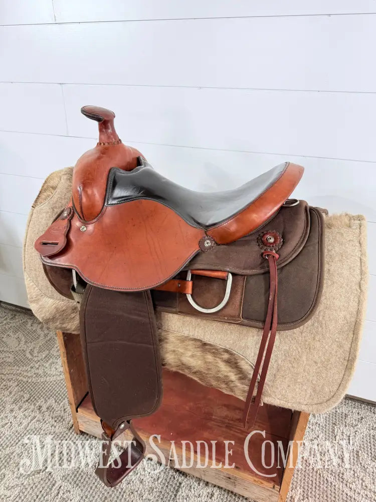15” Fabtron Western Cordura Lady Trail Saddle 7110 FQHB 7” Gullet