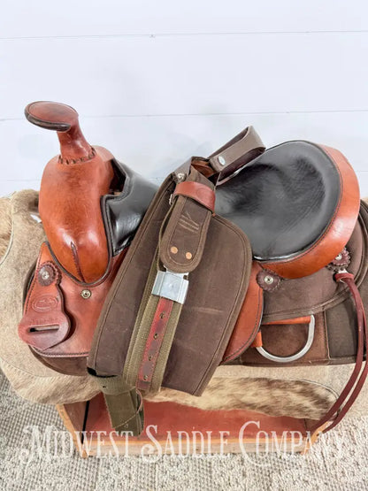 15” Fabtron Western Cordura Lady Trail Saddle 7110 FQHB 7” Gullet