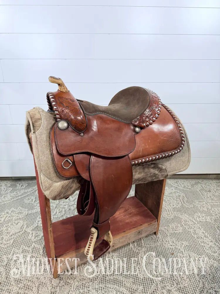 15” McLelland Western Pleasure Training Show Saddle