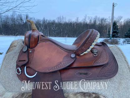 15” Reichert Saddlery Barrel Saddle Western