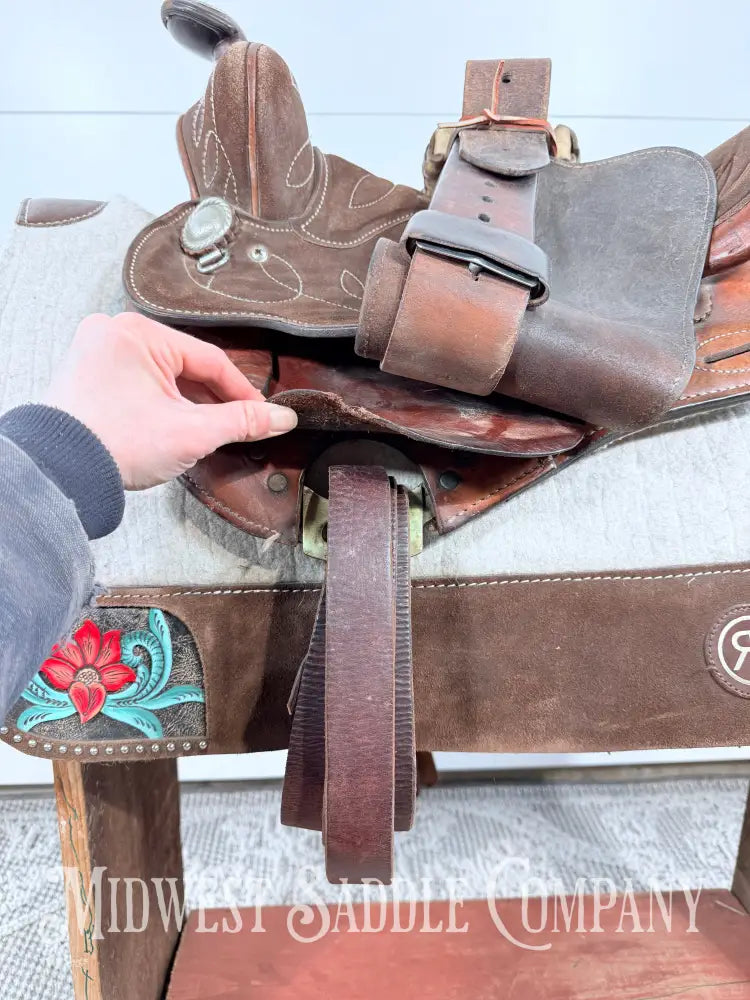 15” Simco Western Barrel Saddle 6.5” Gullet 15” / 6.5”