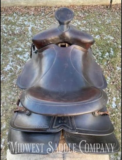 15’ Simco Western Roping Saddle - Heavy Duty!