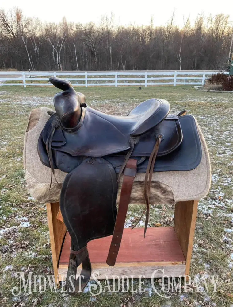 15’ Simco Western Roping Saddle - Heavy Duty!