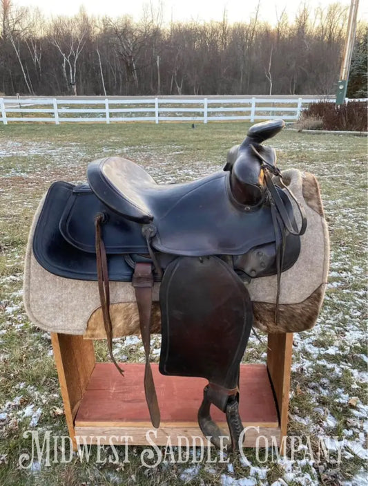 15’ Simco Western Roping Saddle - Heavy Duty!