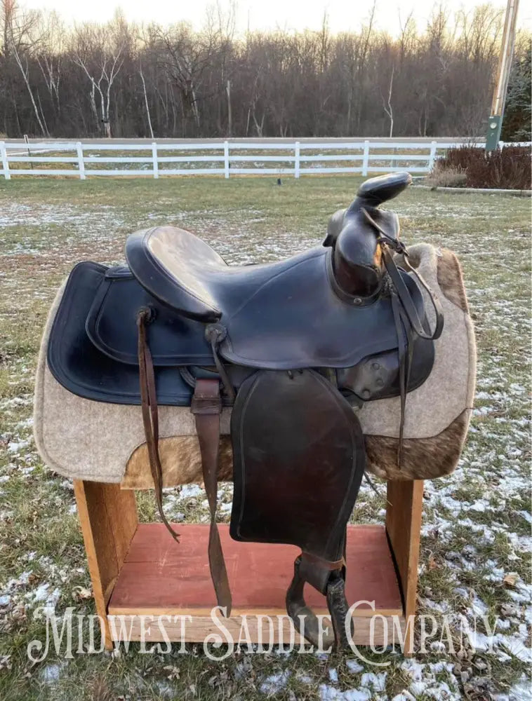 15’ Simco Western Roping Saddle - Heavy Duty!