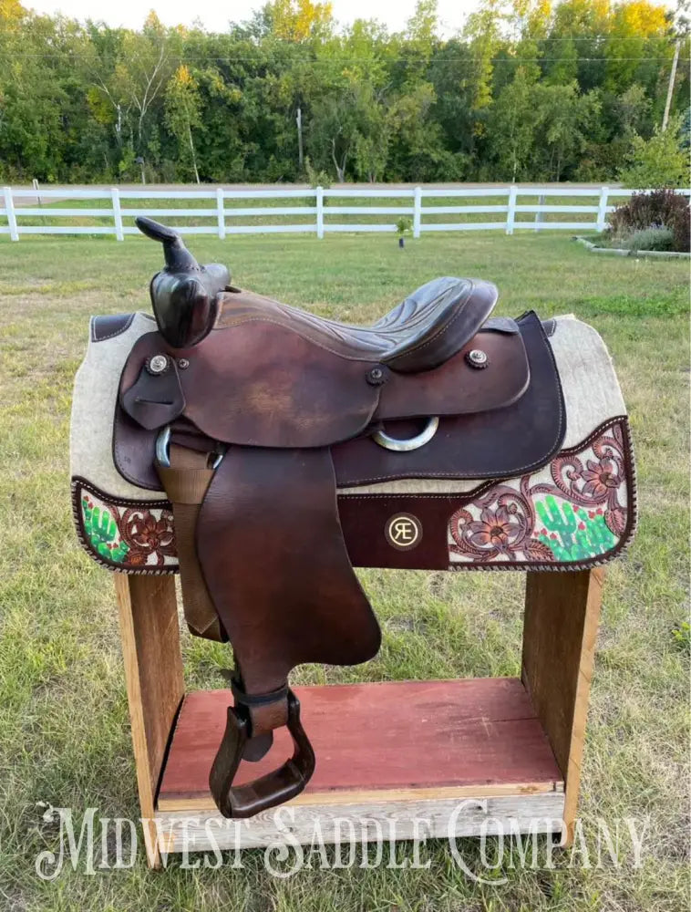 15’ The Action Company Western Trail Saddle