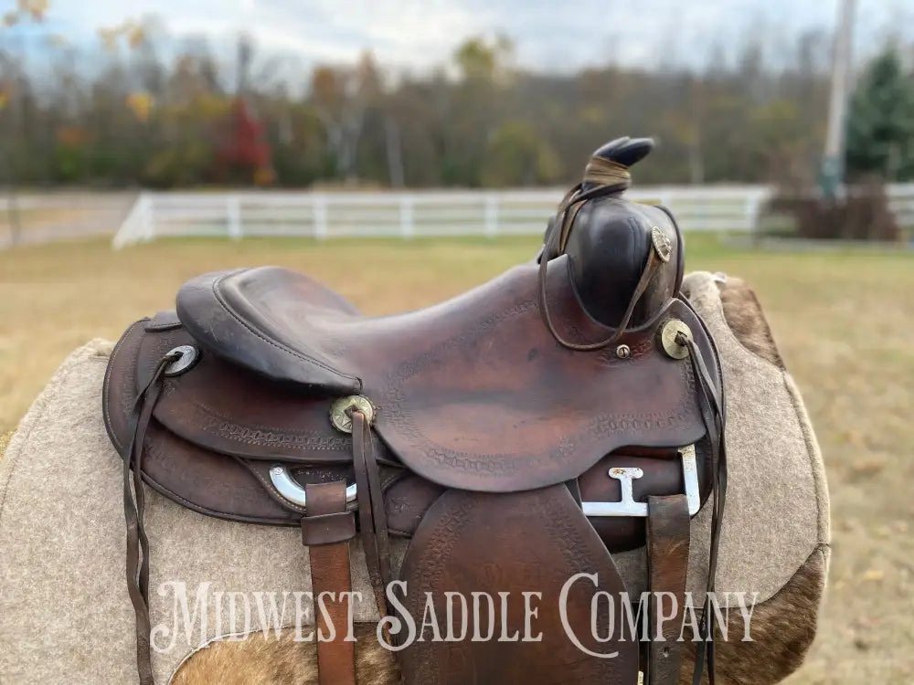 Heiser Keystone Western Saddle