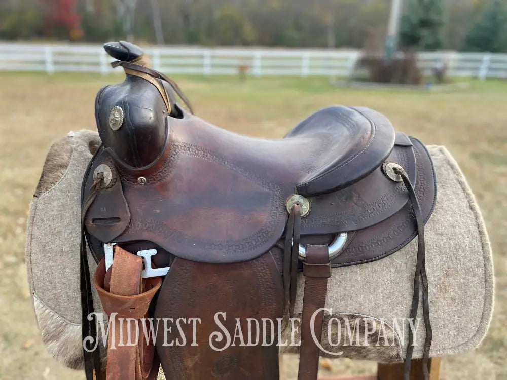 Heiser Keystone Western Saddle