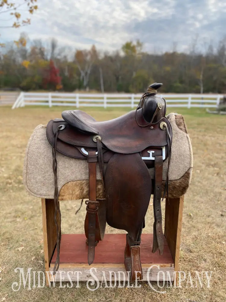 Heiser Keystone Western Saddle