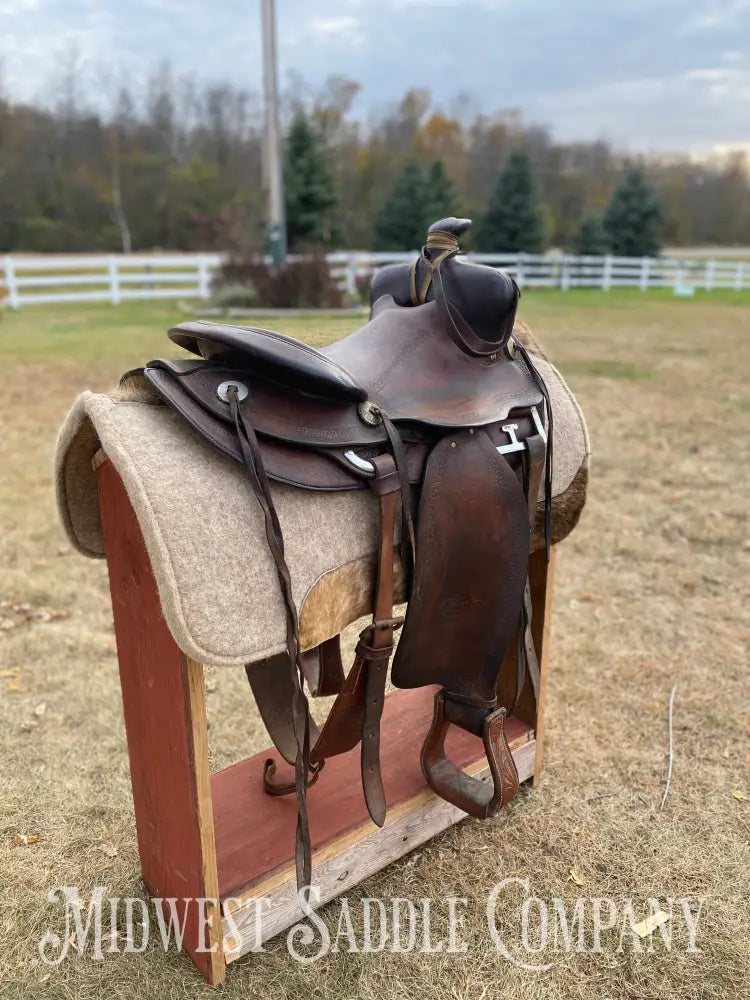 Heiser Keystone Western Saddle