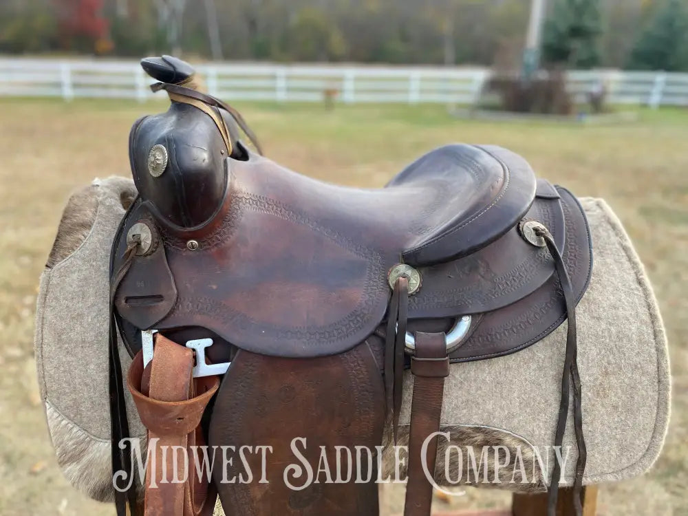 Heiser Keystone Western Saddle