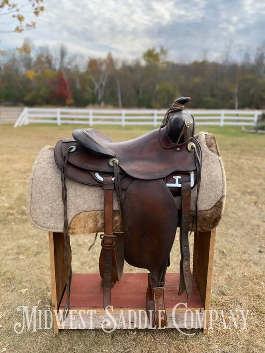 Heiser Keystone Western Saddle