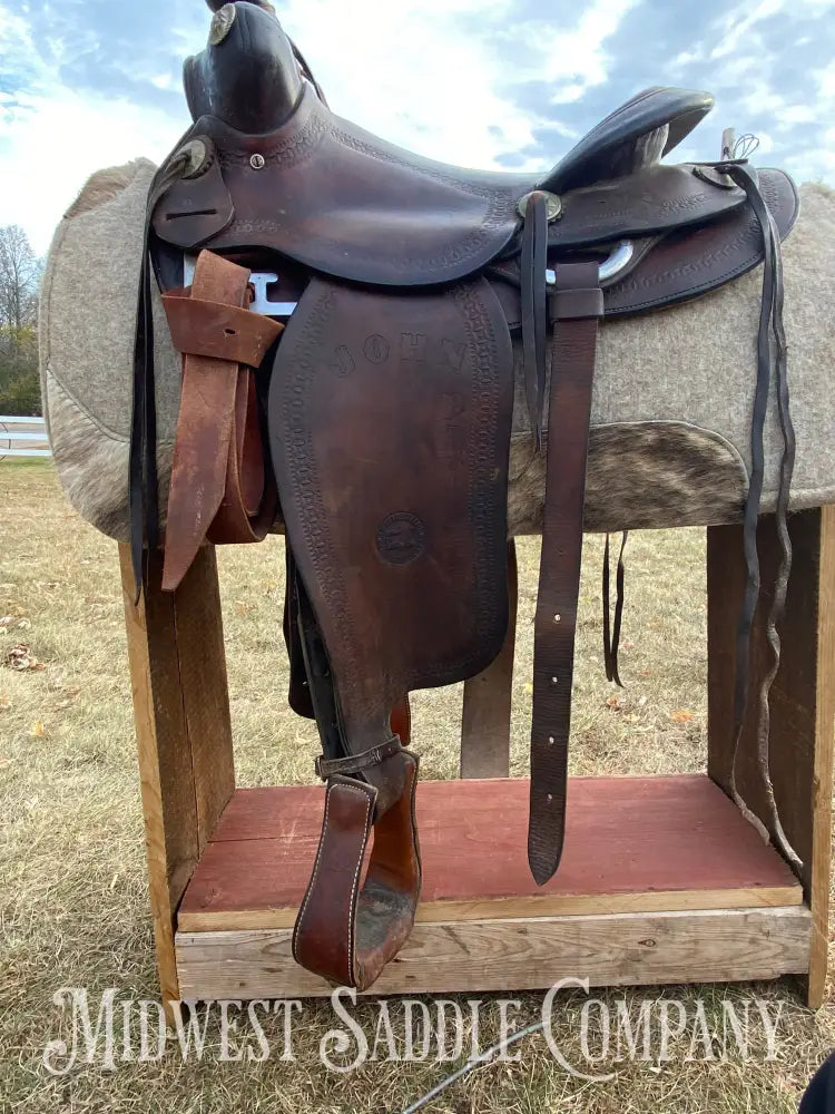 Heiser Keystone Western Saddle