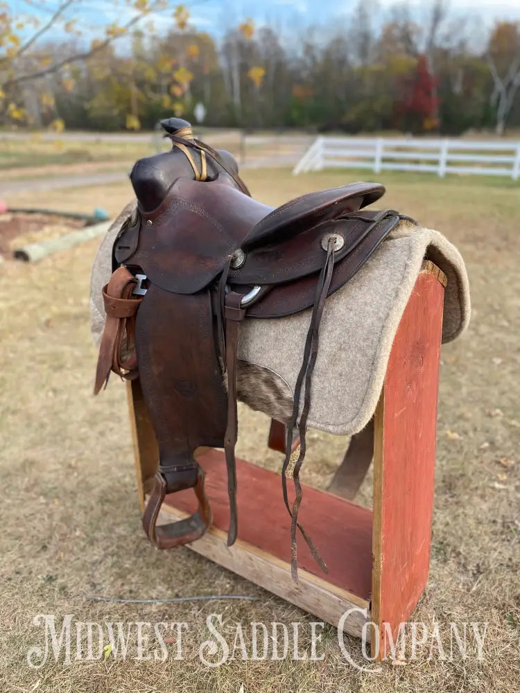 Heiser Keystone Western Saddle