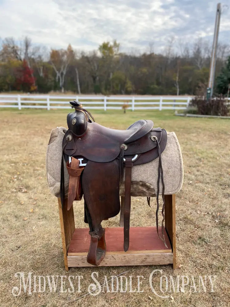 Heiser Keystone Western Saddle