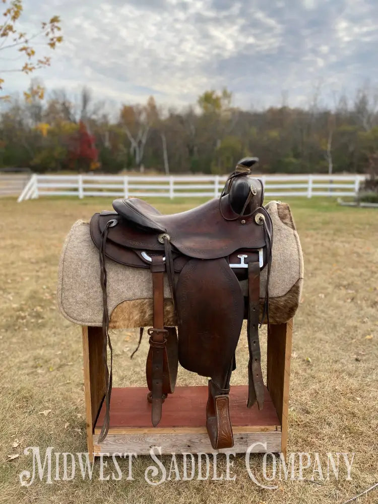 Heiser Keystone Western Saddle