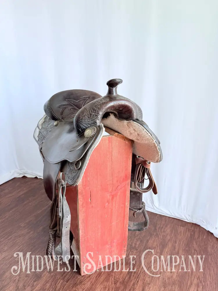 16.5” Classic Silver Royal Western Show Saddle Western Saddle