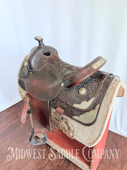 16.5” Classic Silver Royal Western Show Saddle Western Saddle