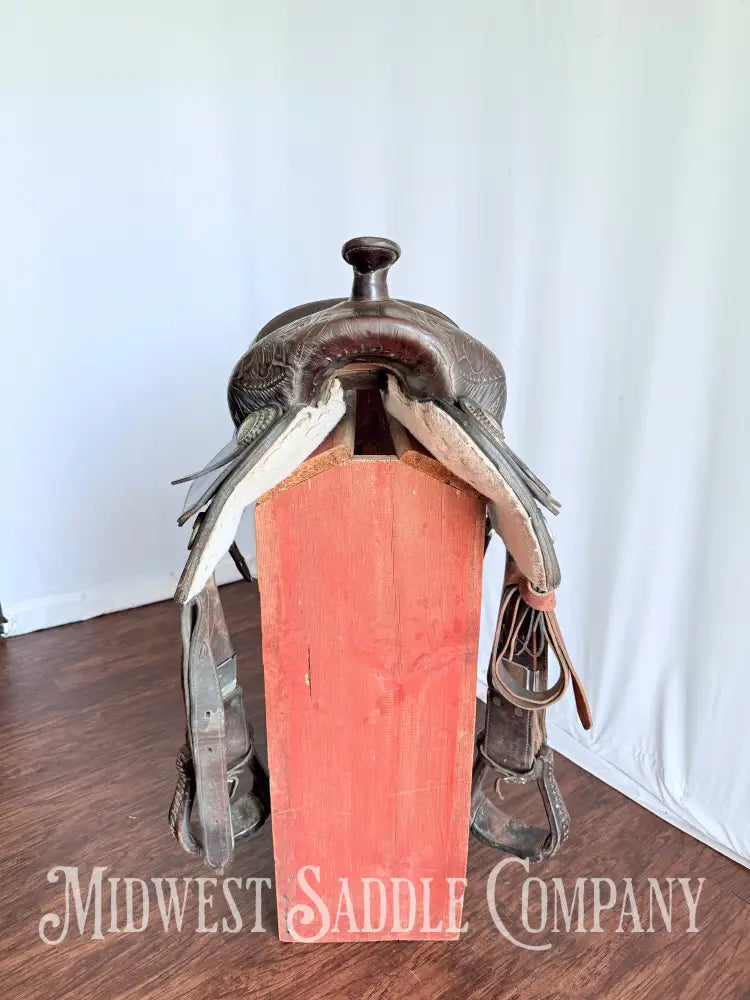 16.5” Classic Silver Royal Western Show Saddle Western Saddle