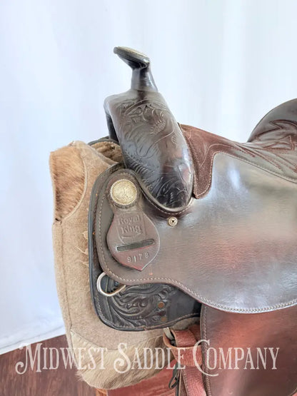 16.5” Classic Silver Royal Western Show Saddle Western Saddle
