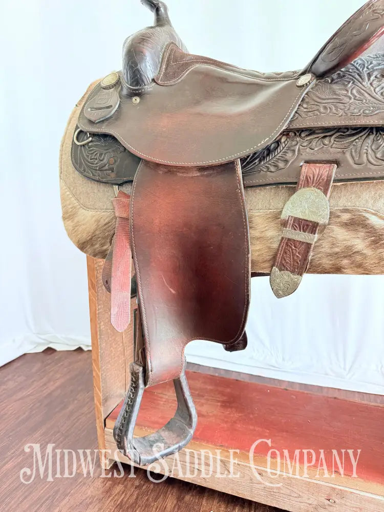 16.5” Classic Silver Royal Western Show Saddle Western Saddle