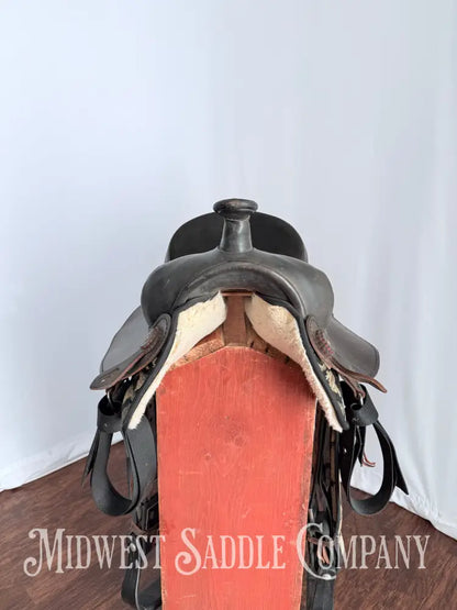 16” American Saddlery AmTech Synthetic Western Trail Saddle Western Saddle