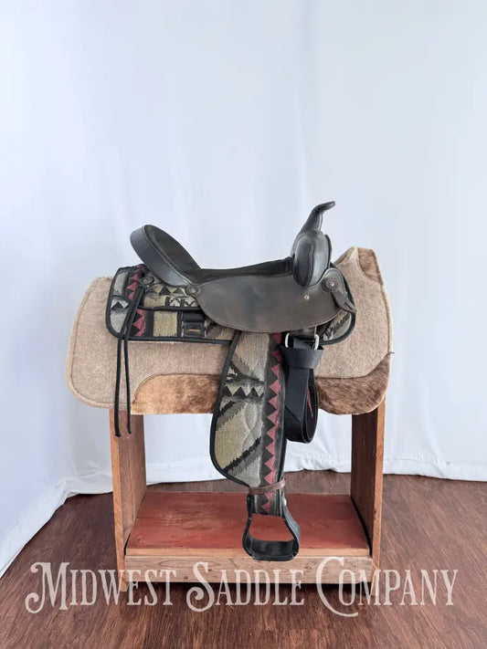 16” American Saddlery AmTech Synthetic Western Trail Saddle Western Saddle