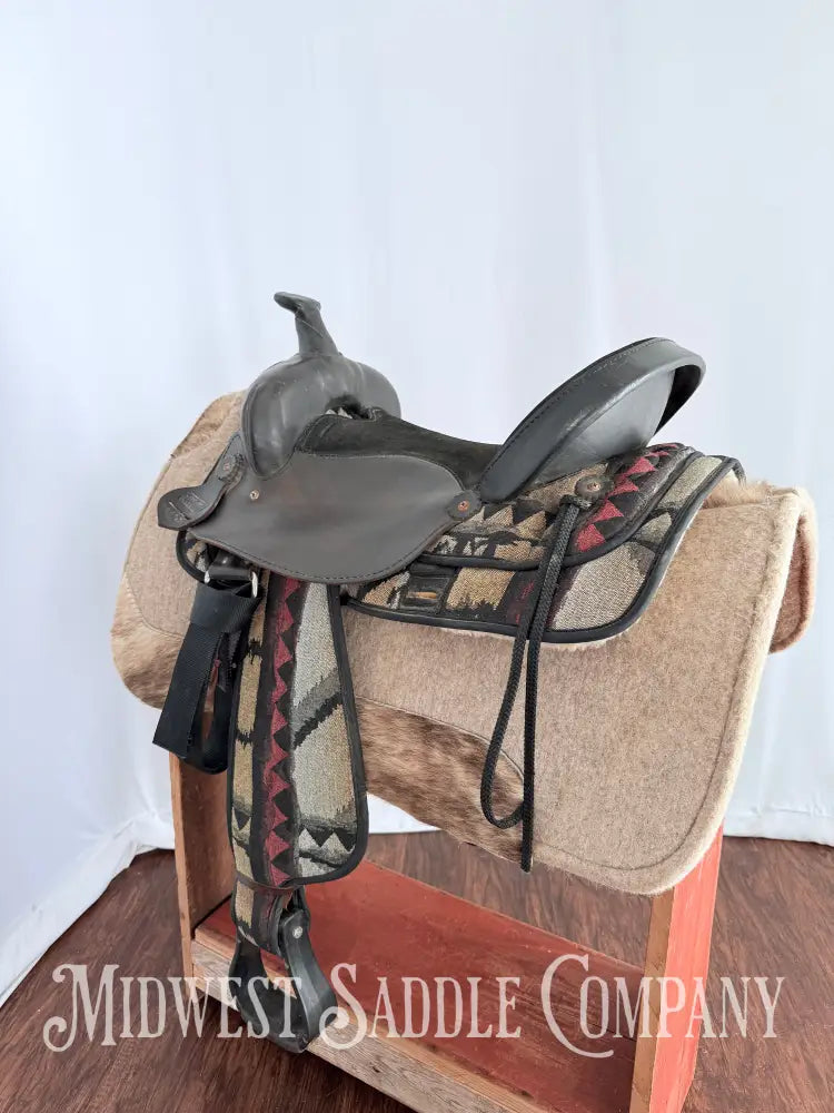 16” American Saddlery AmTech Synthetic Western Trail Saddle Western Saddle