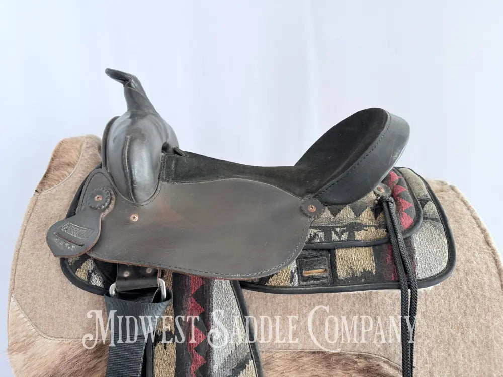 16” American Saddlery AmTech Synthetic Western Trail Saddle Western Saddle