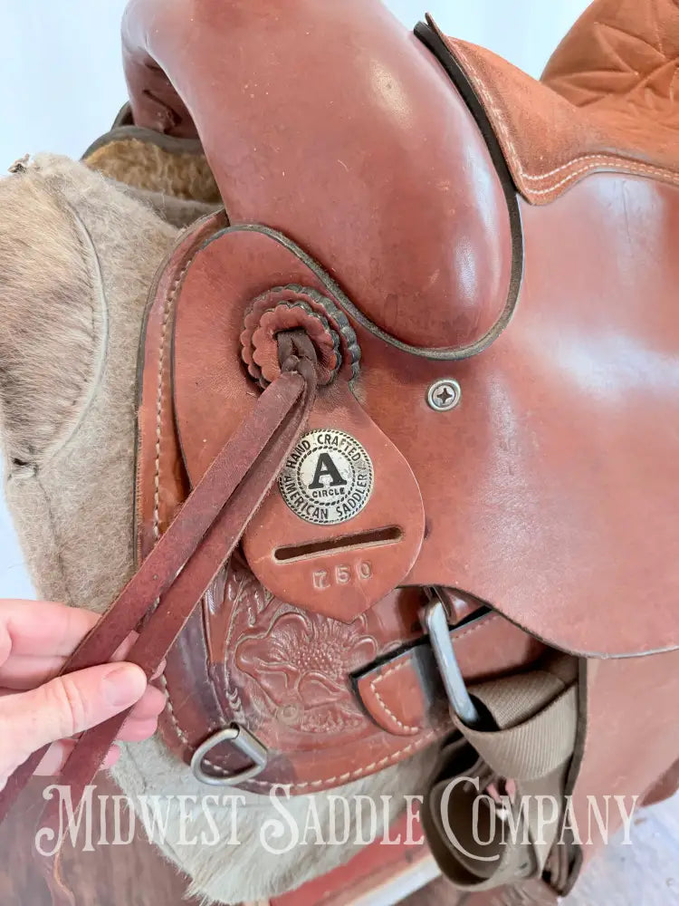 16” American Saddlery Western Roping Saddle Made in USA Western Saddle