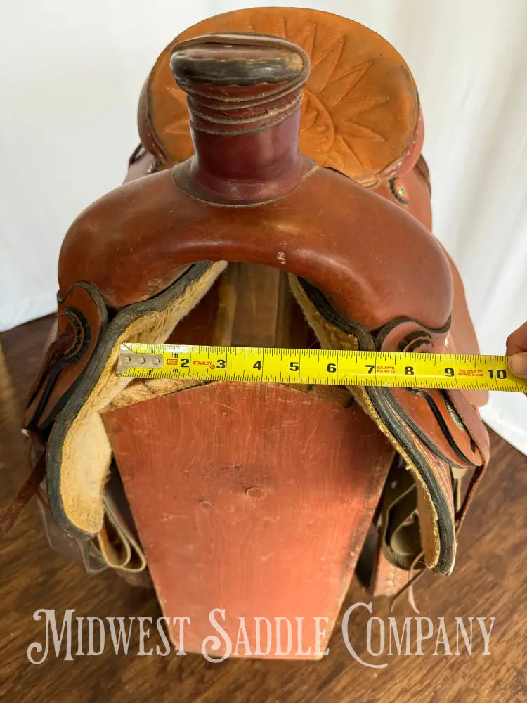 16” American Saddlery Western Roping Saddle Made in USA Western Saddle