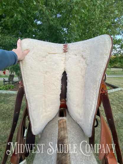 16” Bear Valley Saddles By Colorado Saddlery Western Trail Saddle