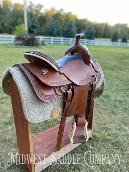 16” Bear Valley Saddles By Colorado Saddlery Western Trail Saddle