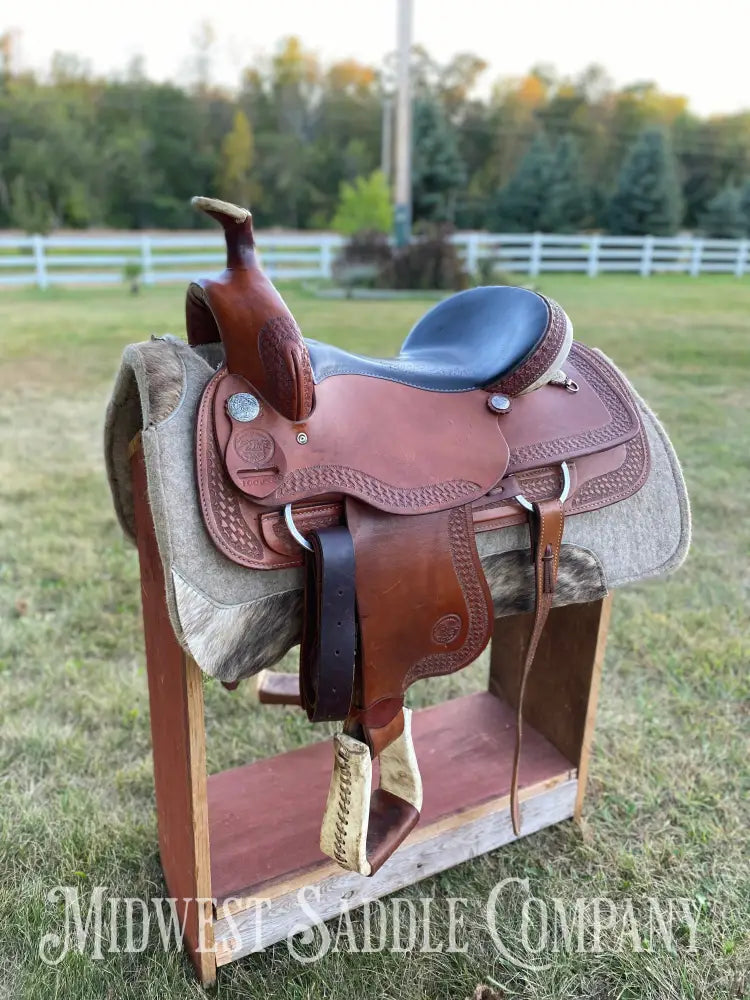 16” Bear Valley Saddles By Colorado Saddlery Western Trail Saddle