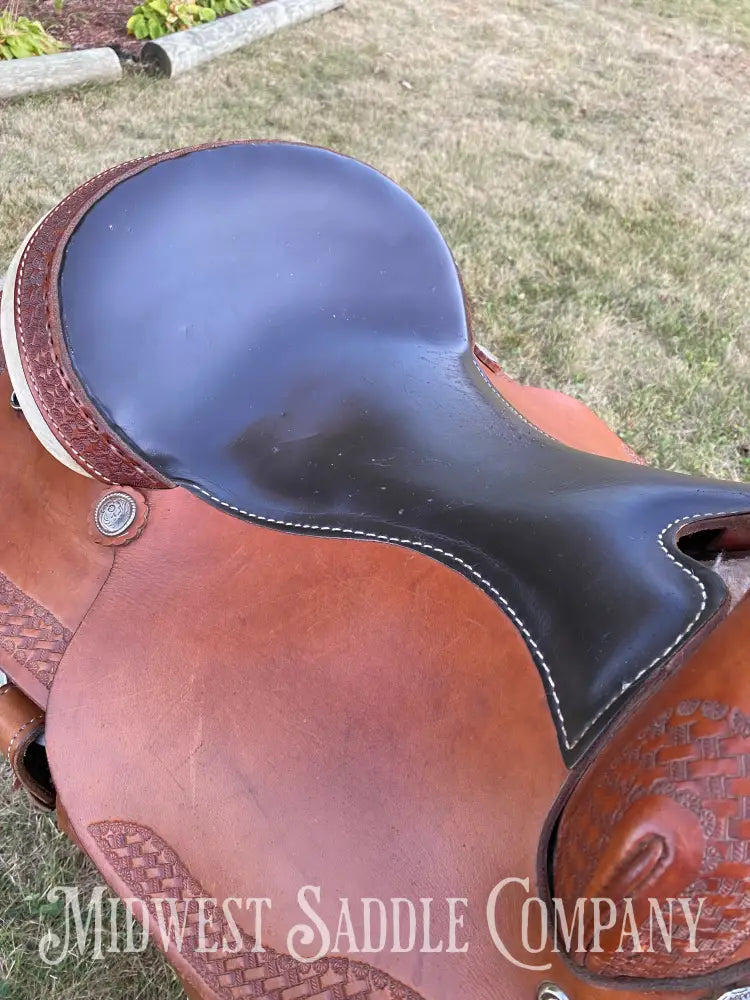 16” Bear Valley Saddles By Colorado Saddlery Western Trail Saddle