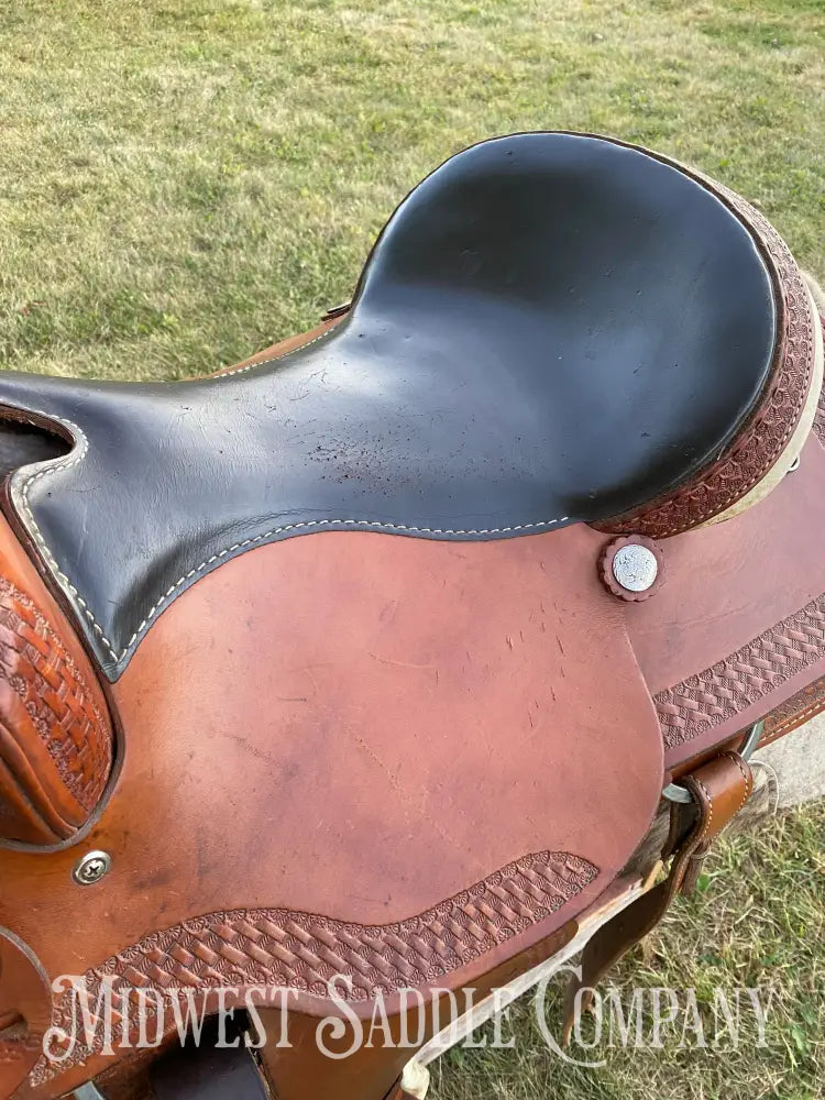 16” Bear Valley Saddles By Colorado Saddlery Western Trail Saddle