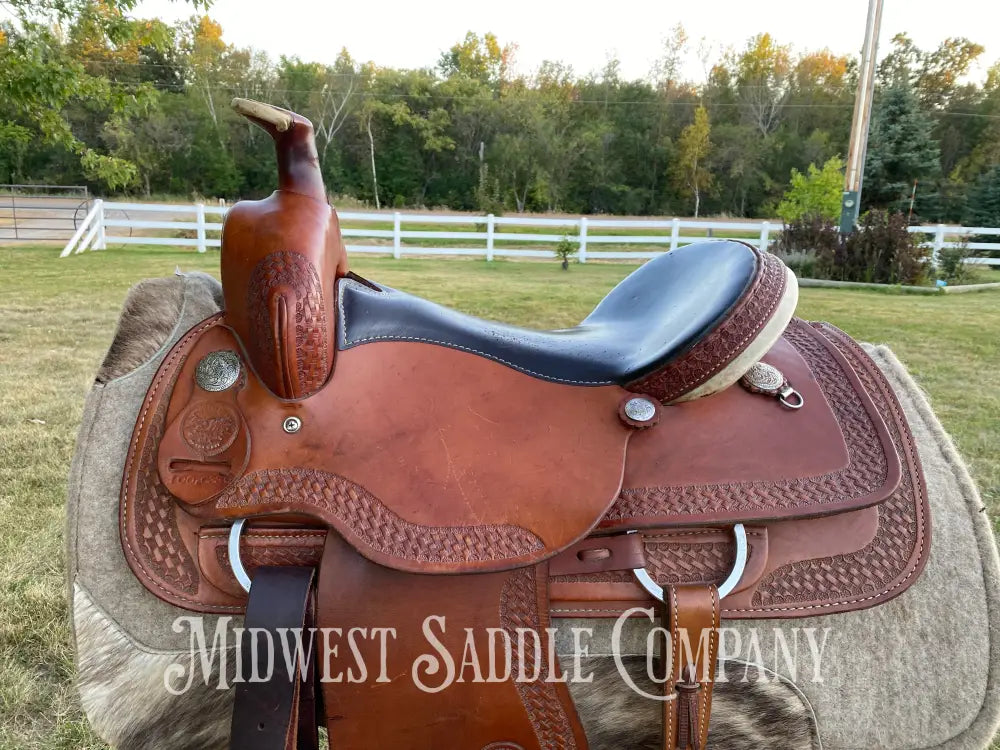 16” Bear Valley Saddles By Colorado Saddlery Western Trail Saddle