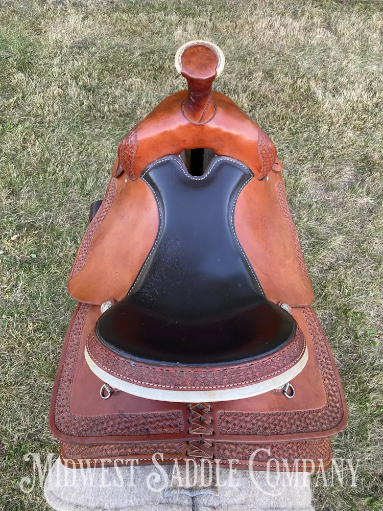 16” Bear Valley Saddles By Colorado Saddlery Western Trail Saddle