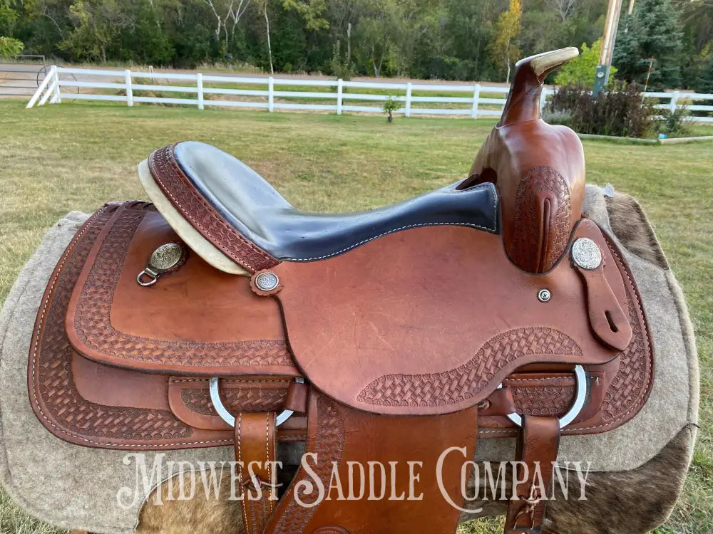 16” Bear Valley Saddles By Colorado Saddlery Western Trail Saddle