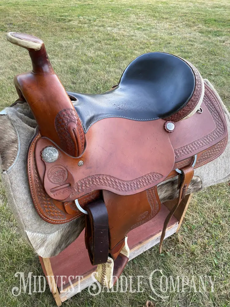 16” Bear Valley Saddles By Colorado Saddlery Western Trail Saddle