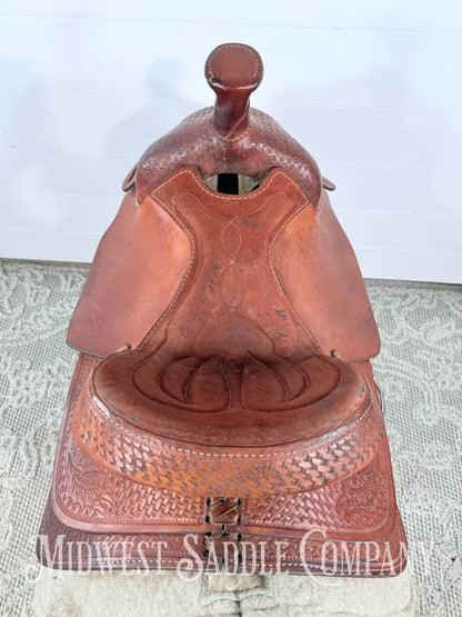 16” Blue Ridge Saddlery Western Roping Saddle FQHB Western Saddle